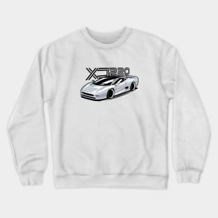 Silver XJ220 Classic Supercar Crewneck Sweatshirt